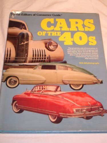 Cars of the 40s by the editors of consumer guide. - Manual for white lt 1650 mower.